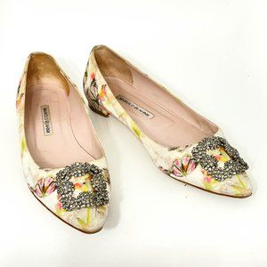 Manolo Hangisi Butterfly Flats- Size 40